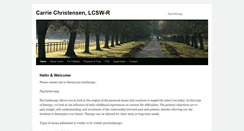 Desktop Screenshot of carriechristensen.com